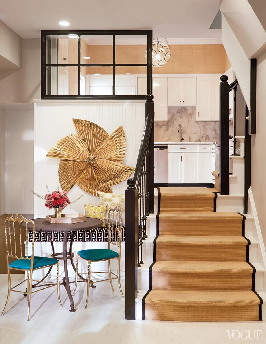 Supermodel Karlie Kloss at home in the West Village. Interior design by Nate Berkus
