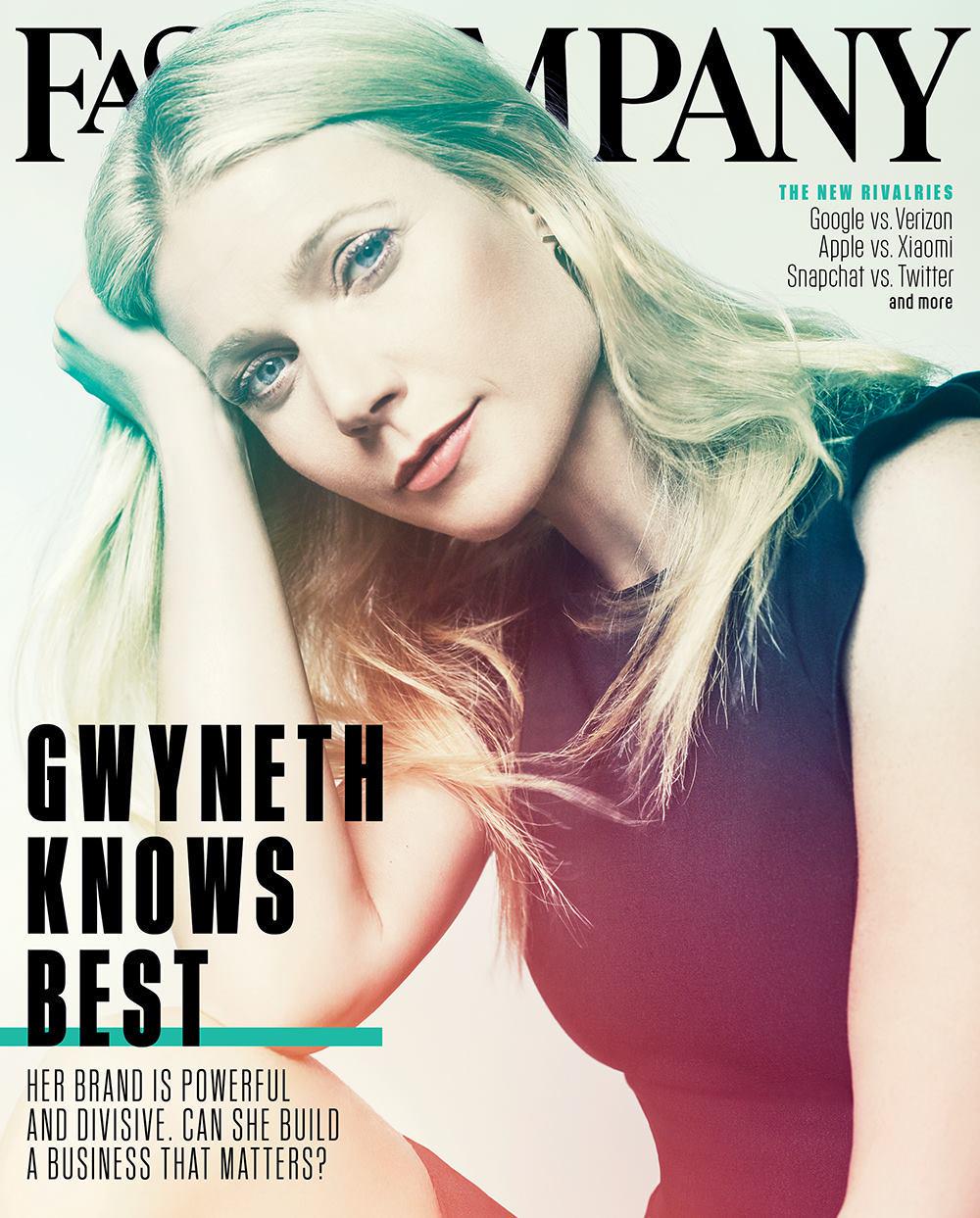 Gwyneth Paltrow for Fast Company