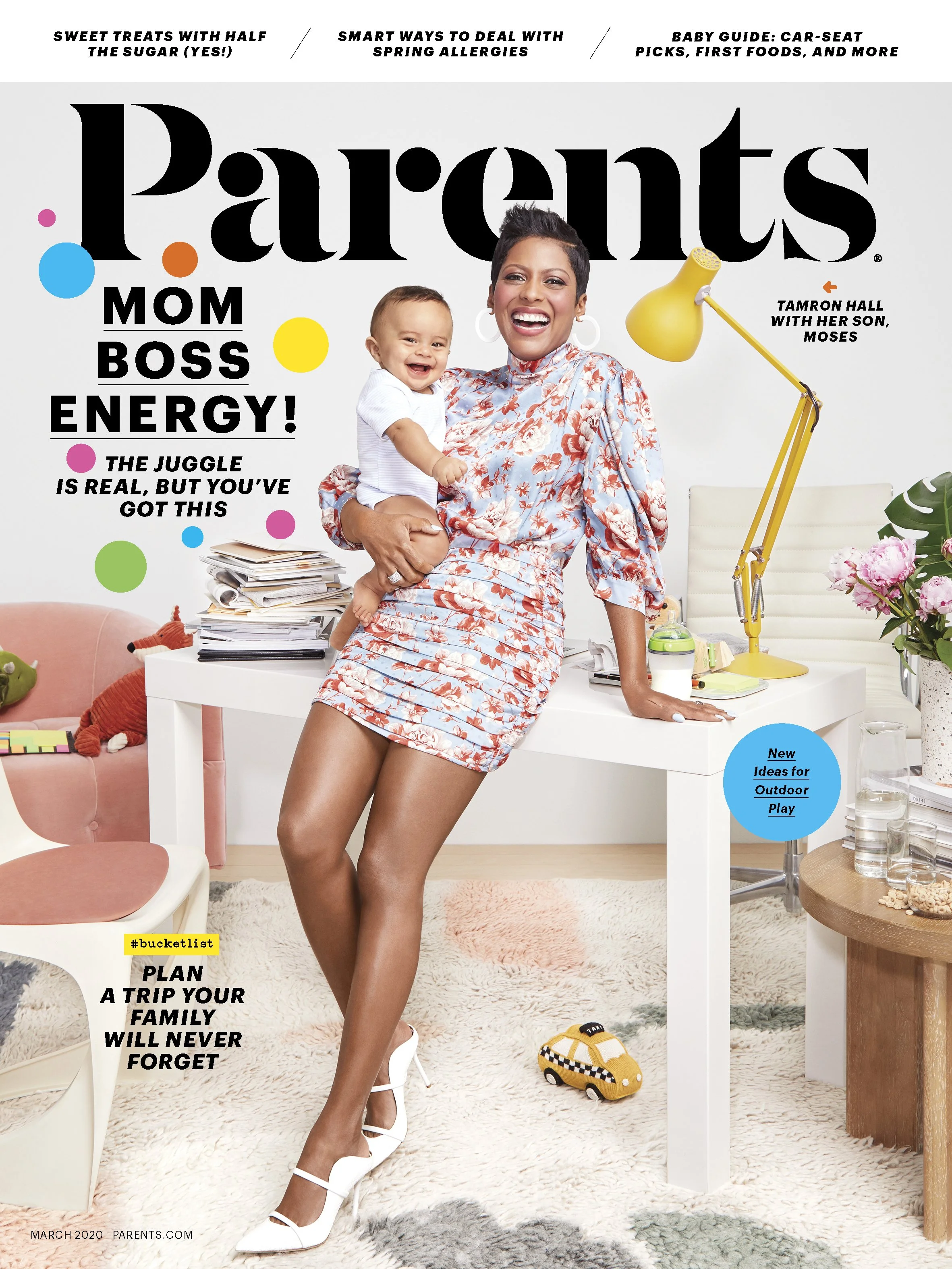 Tamron Hall for Parents Magazine