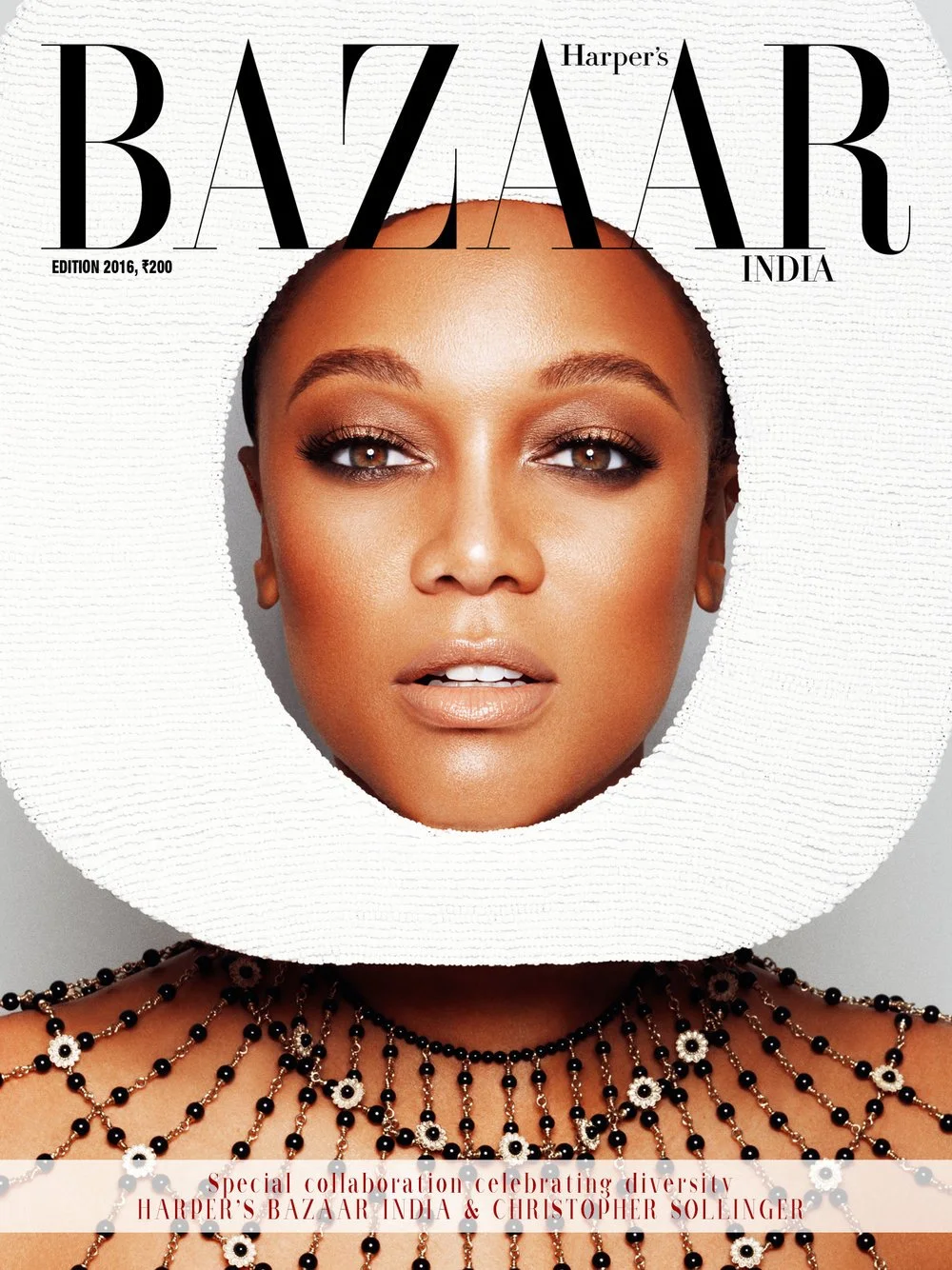 Tyra Banks Harper’s Bazaar India