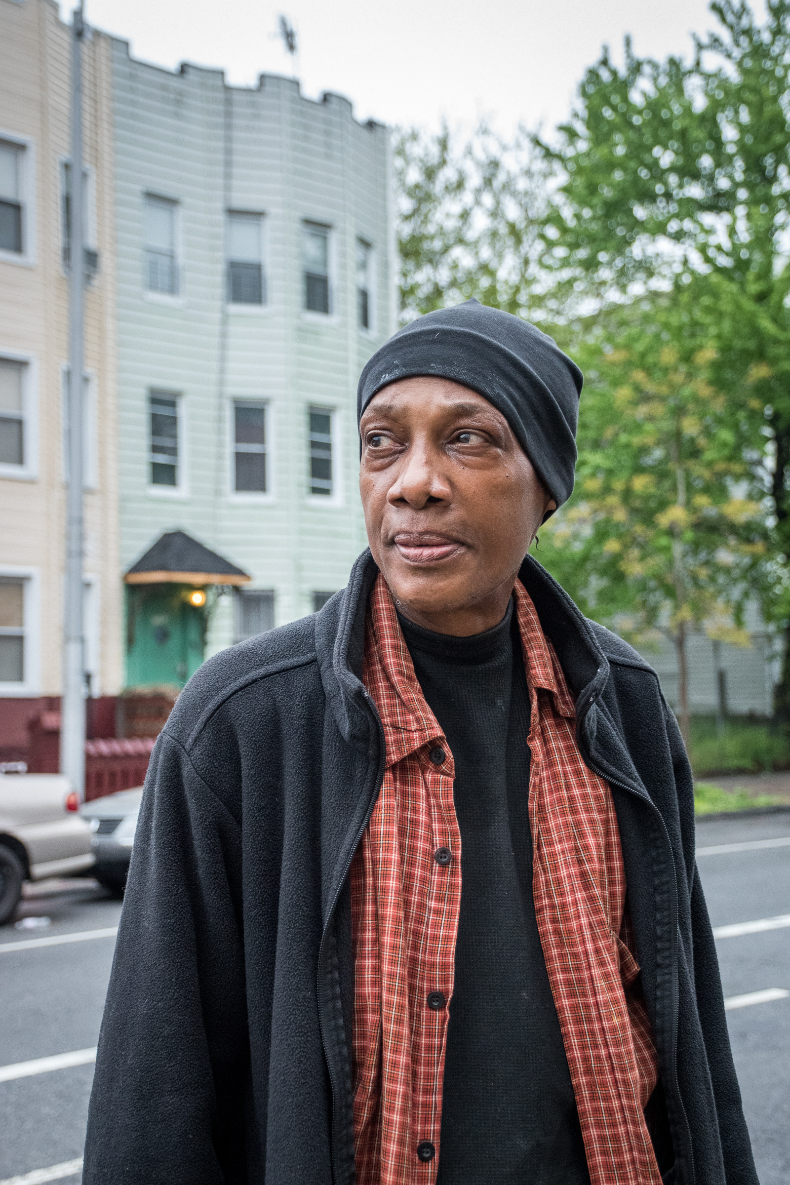 May 5, 2017- Brooklyn, N.Y., U.S.A.- Frankie outside his home in the Ocean Hill neighbourhood of Brooklyn. 