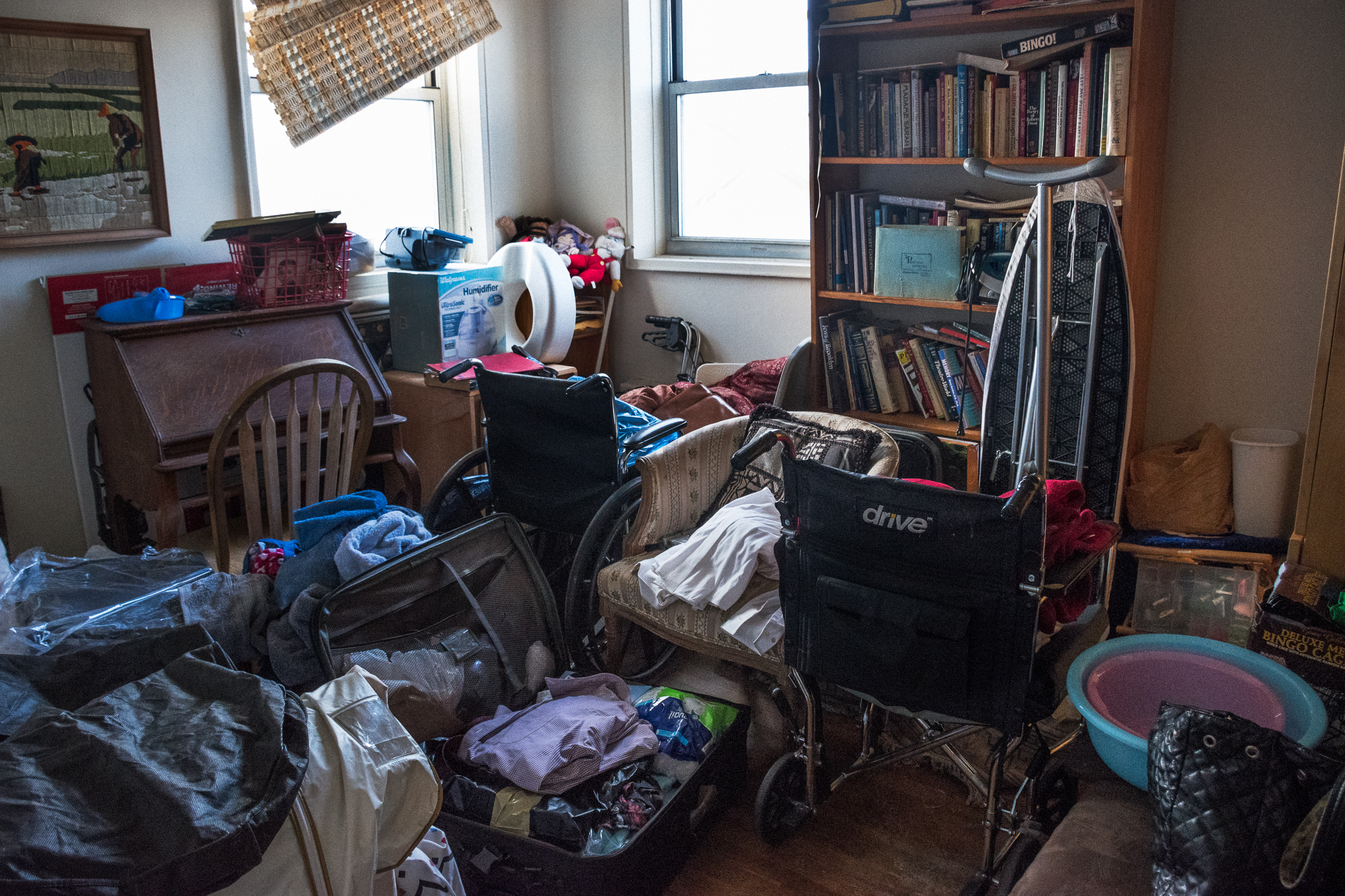 Mar 3, 2017- Brooklyn, N.Y., U.S.A.- One of the rooms in Sherry's home. 