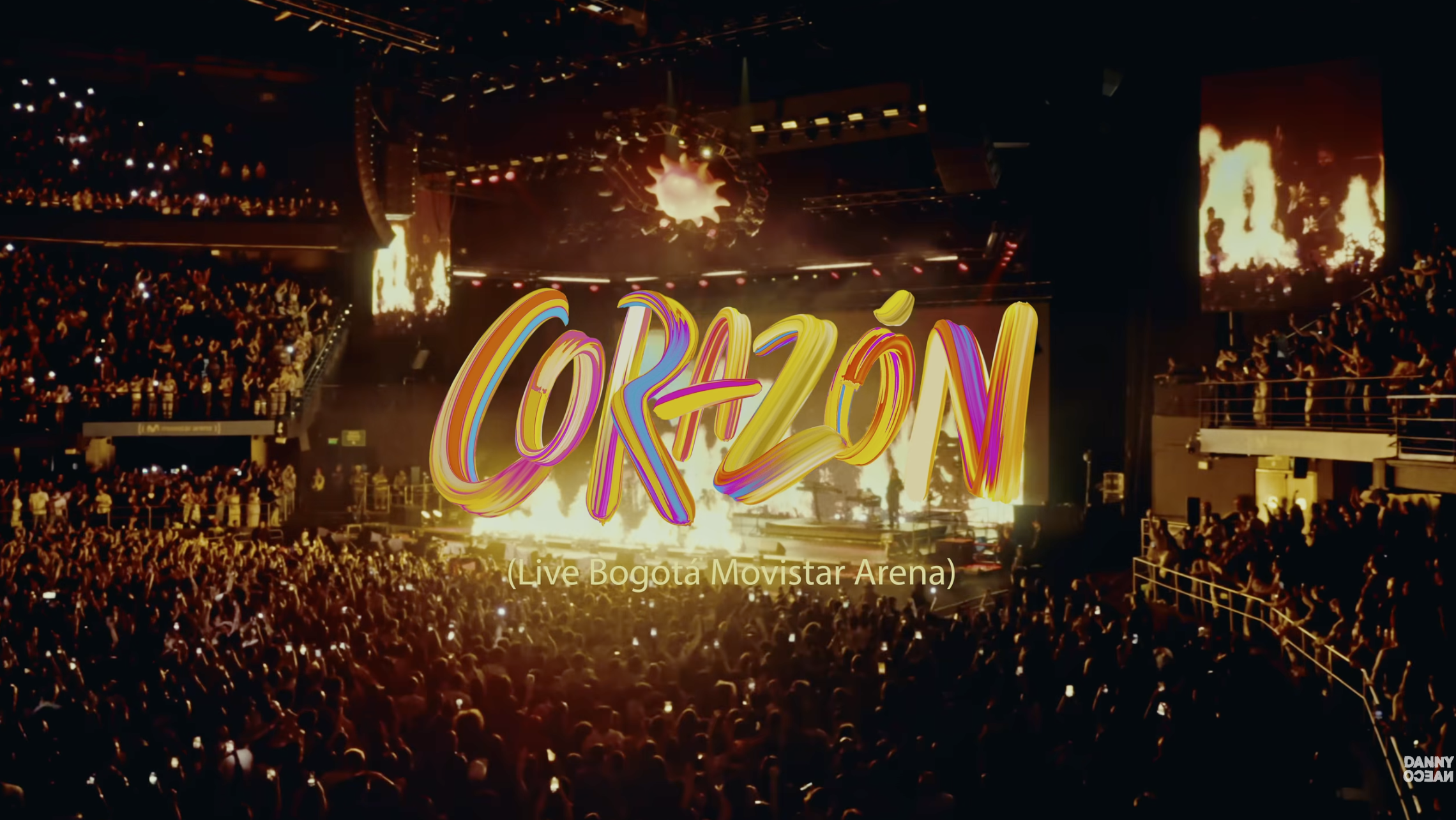 Danny Ocean - Corazón (LIVE from Bogotá, Movistar Arena)