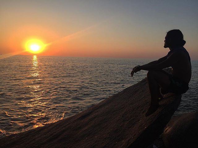 Secret sunset views at Agonda Beach, Goa .
.
.
#youfollowthefilm #india #goa #agondabeach #sunset #spring #arabiansea #silhouette #travel #solotravel #home #birthcountry #adoptee #adoption #adoptionfilm #womeninfilm #adopteevoices
