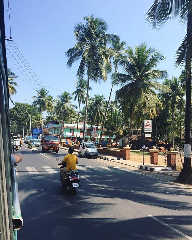 Bus ride to Mapusa, Goa. 
#youfollowthefilm #publictransportation #NorthGoa #motorbike #travelindia