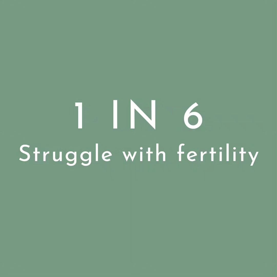 1 in 6 💚

It's Fertility Awareness Week and no matter where you are in your fertility journey, I want you to know...

I see you. 

Awareness is so important.
So we, collectively, understand how many couples and individuals this affects. So we, colle