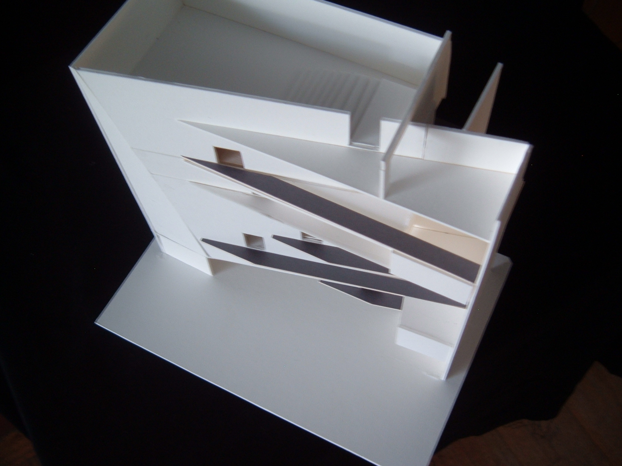  physical model studies - façade + path   