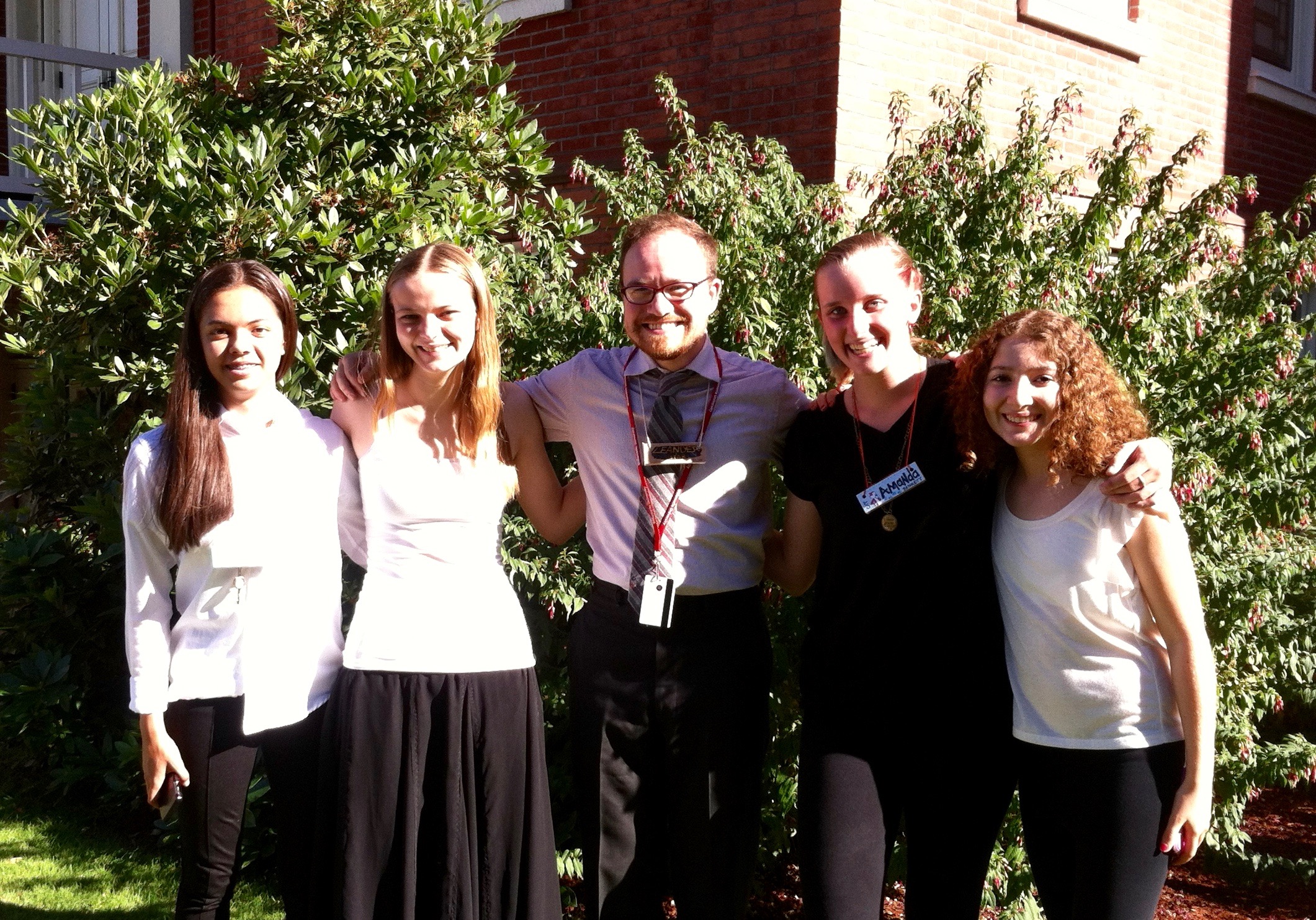 French horn students at Young Musicians & Artists summer camp.