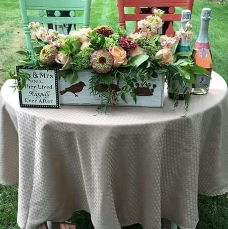 Amanda and Nicks Sweetheart table