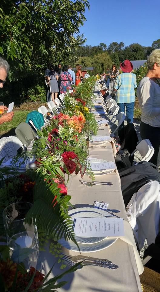 Field to Vase tour Sept. 2015 at Jello Mold Farm