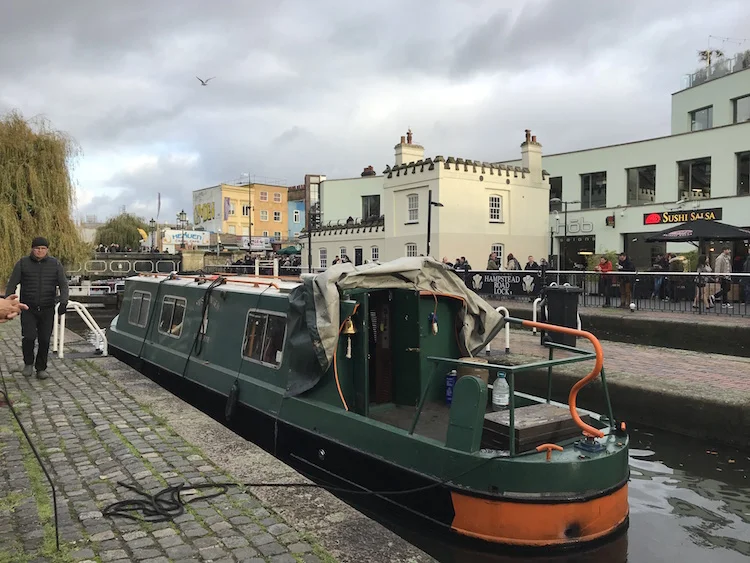 Boat in Camden Loch
