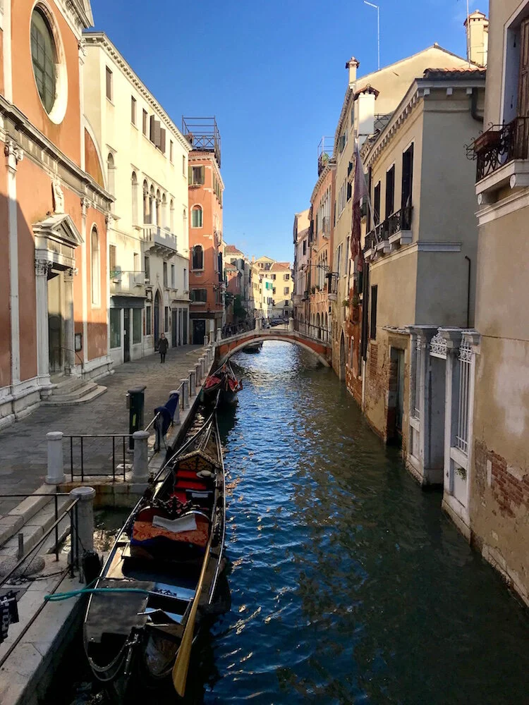 A typical canal view