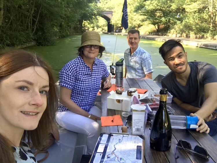Go Boating on the canal in London