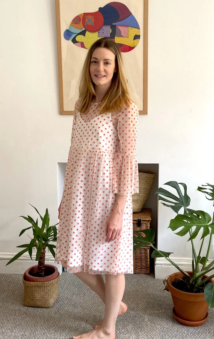 Tilly and the Buttons Indigo Dress meets Ogden Cami