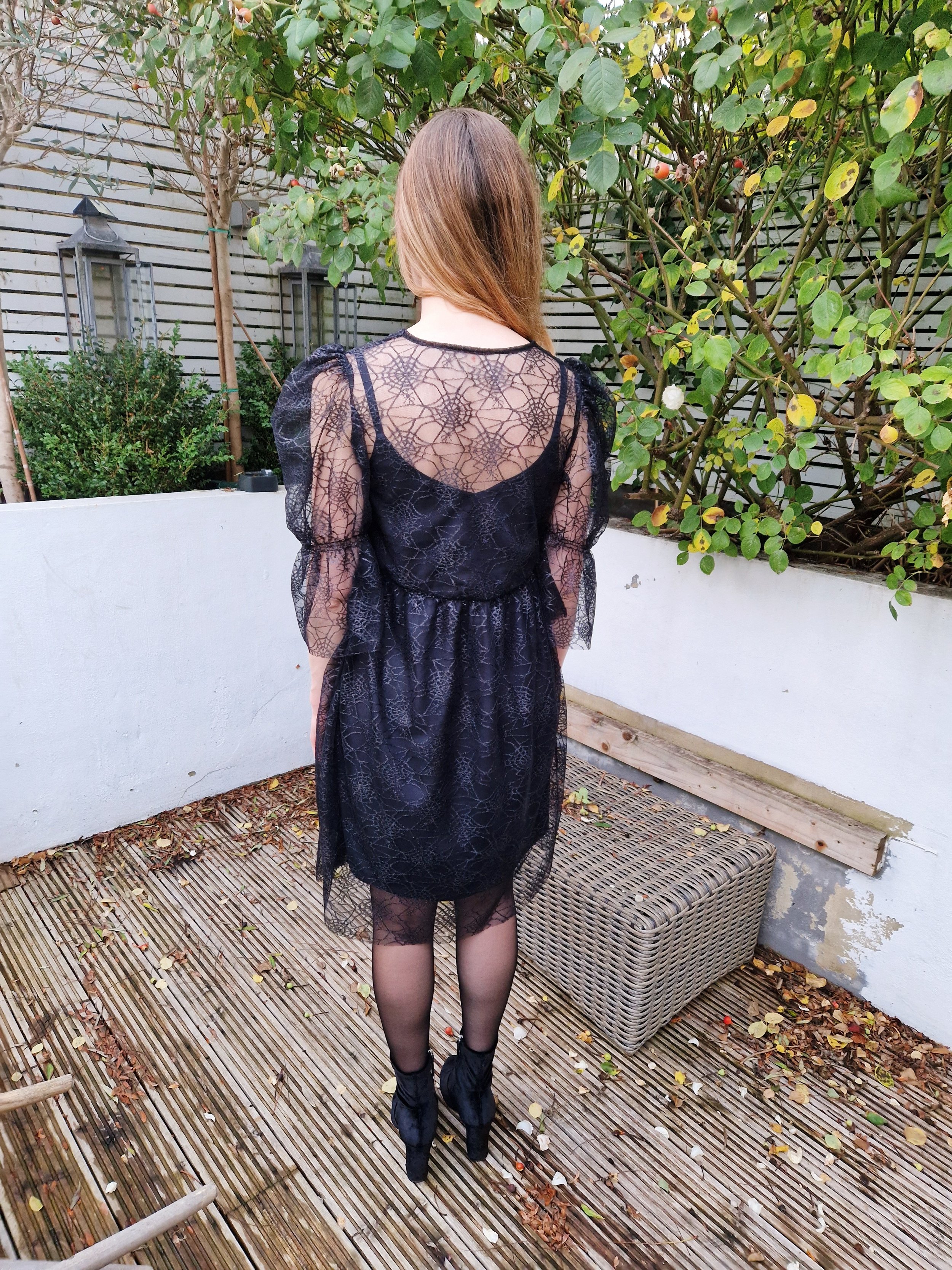 My spooky Indigo Dress and Ogden Cami Halloween outfit — CHLOE HYDE