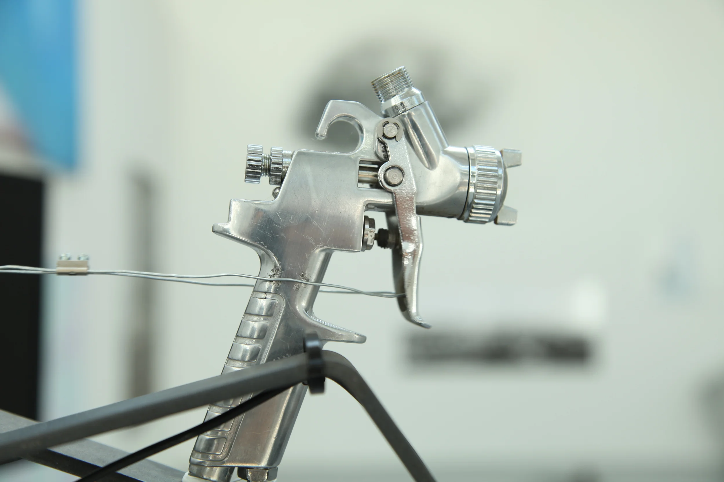 (detail of spray gun)