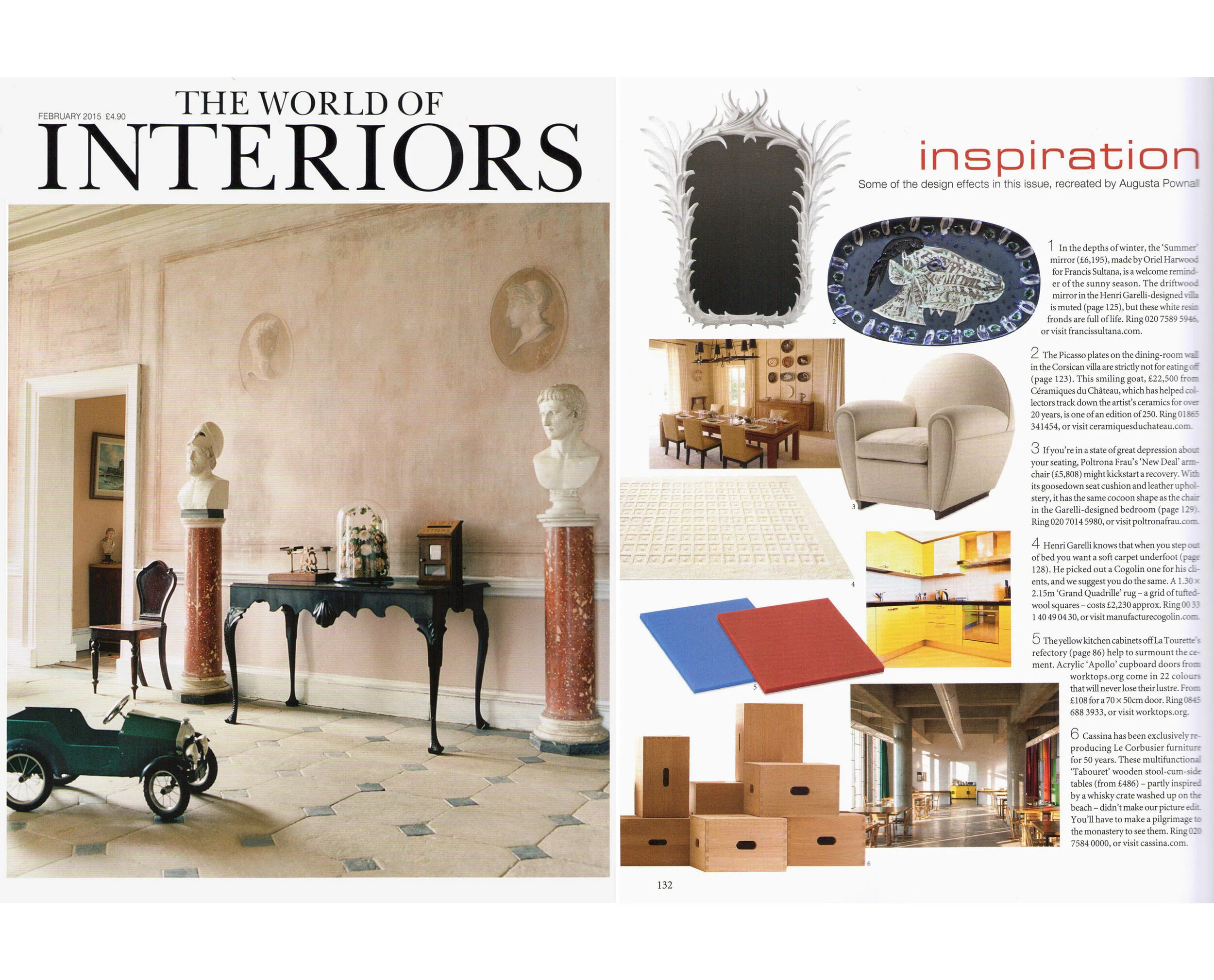 World Of Interiors Logo | Cabinets Matttroy