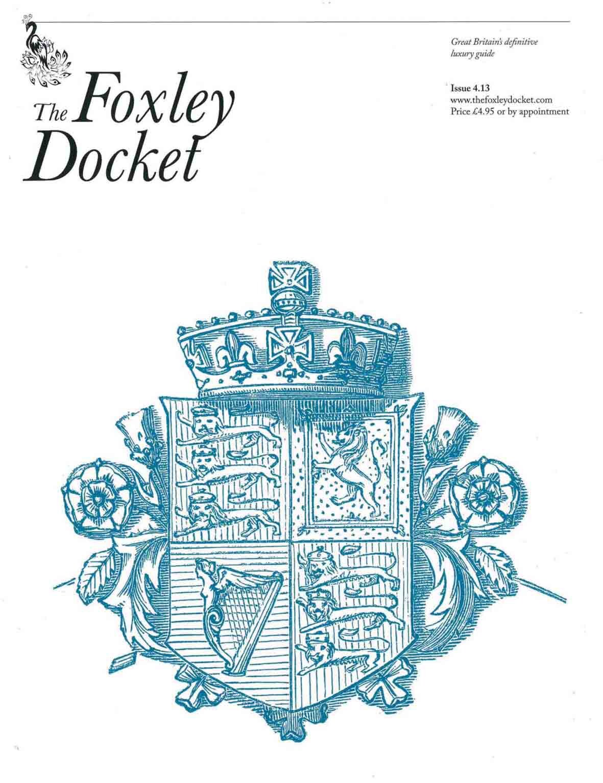THE FOXLEY DOCKET ISSUE 4, 2013