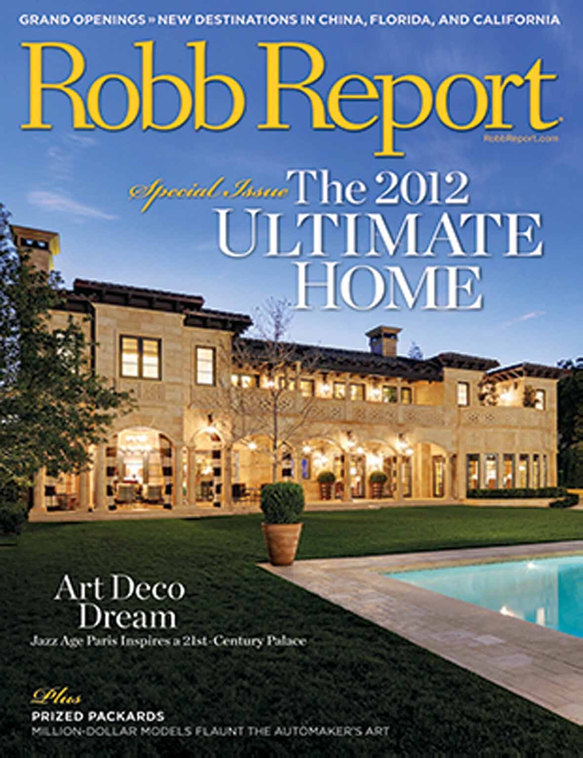 ROBB REPORT TURKEY, AUTUMN 2012