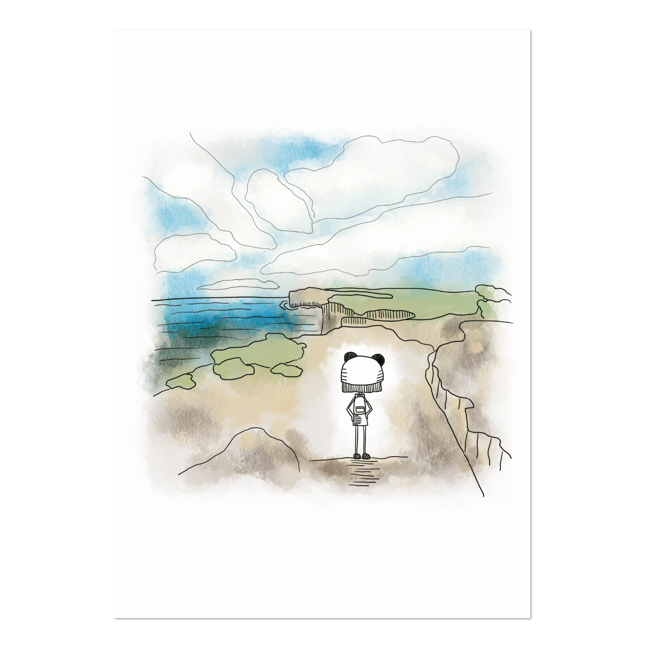 Teresita Rosita Fine Art Print Day 160