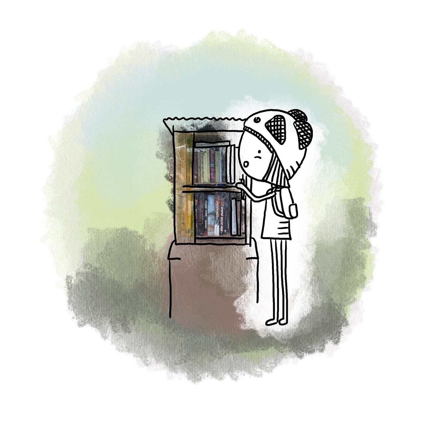 The Street Library Trail.
Was a great incentive to walk into town - you just never knew when you&rsquo;d find that one book you&rsquo;d been wanting to read forever&hellip; #streetlibrary #innerwestisbest #shareabook #readabook