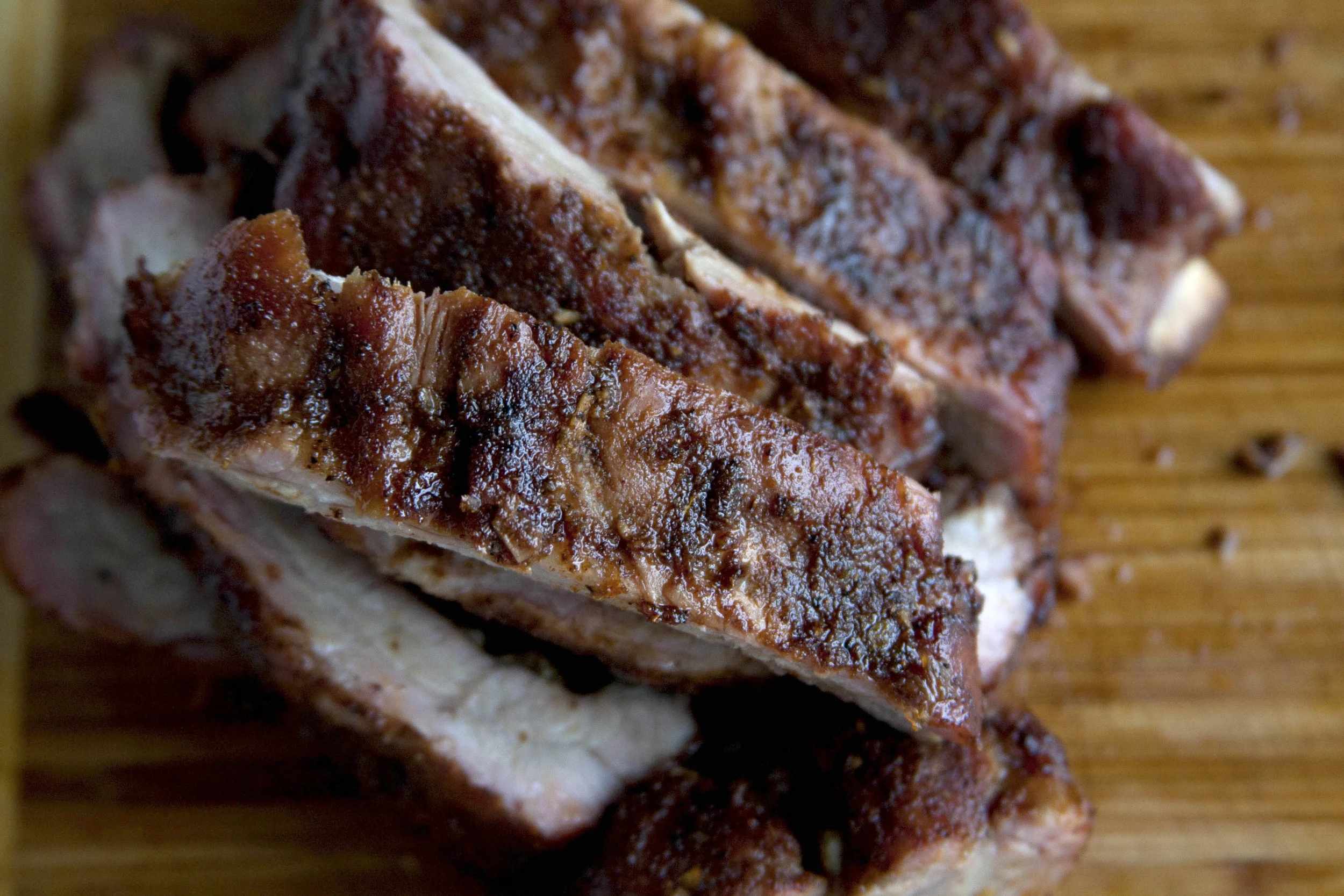  Homemade Ribs, No Sauce 