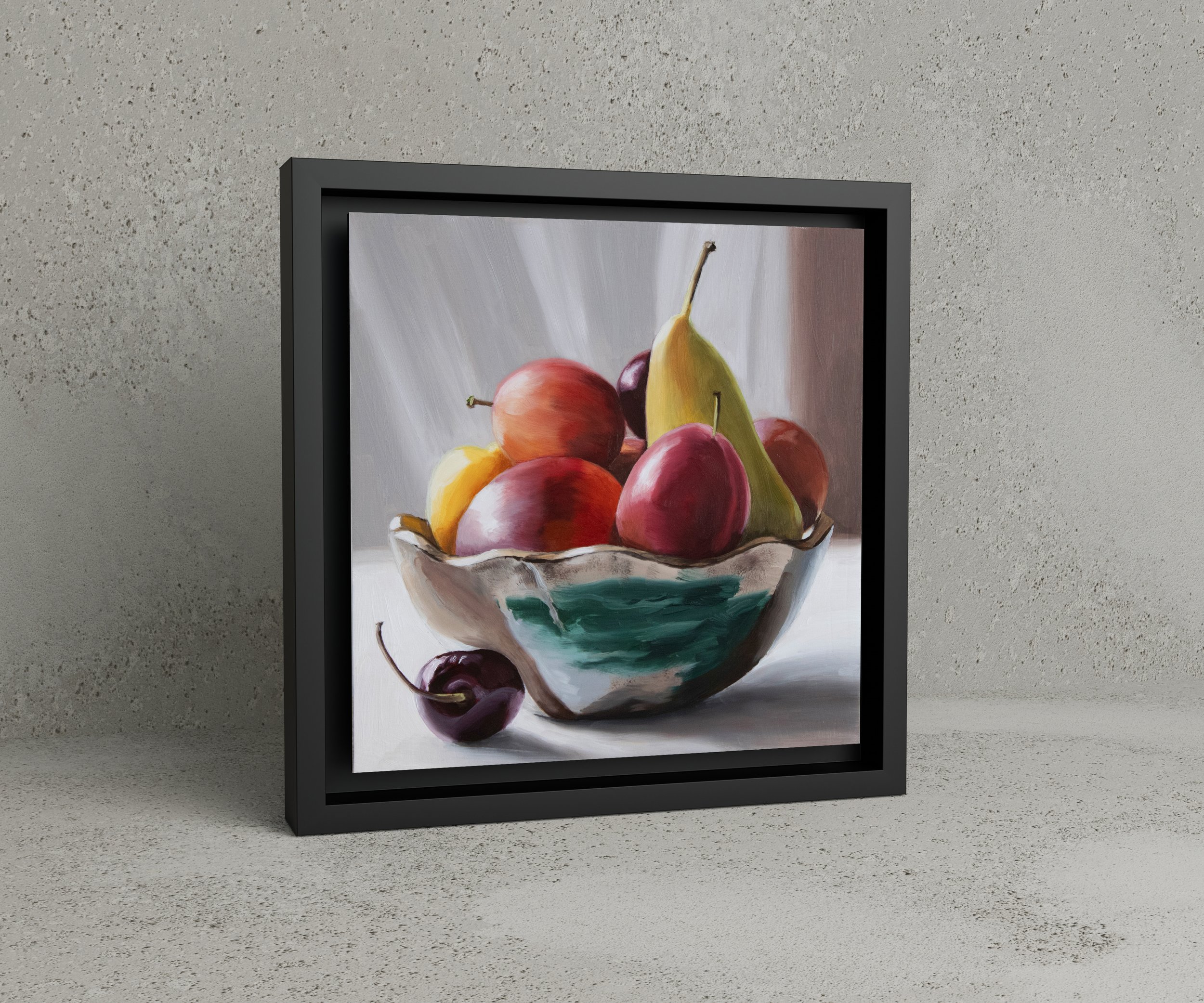 Framed_English_Fruit_Handmade_Dish.jpg