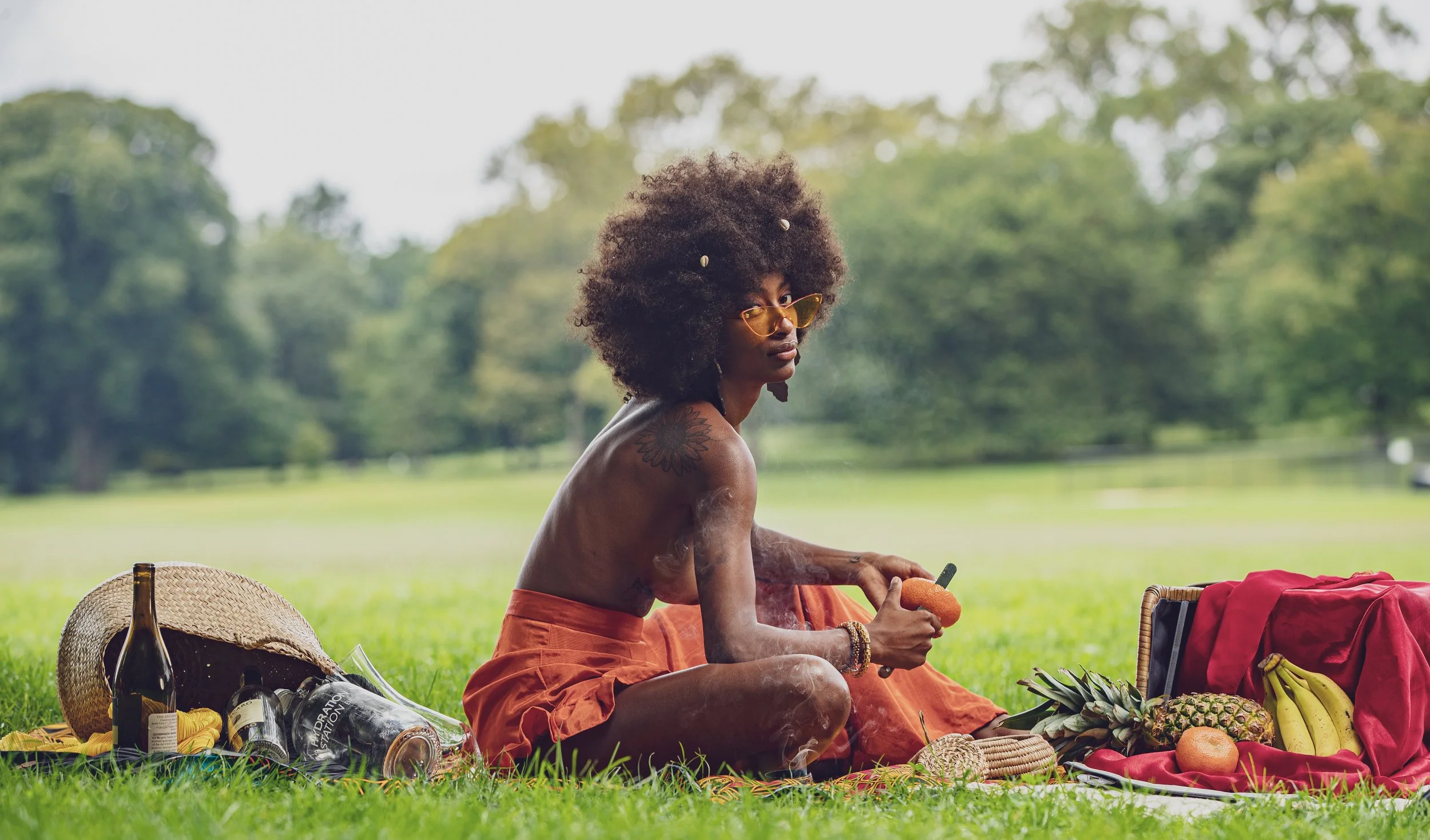 Outdoor portrait session in New York City by photographer Imran Stephen