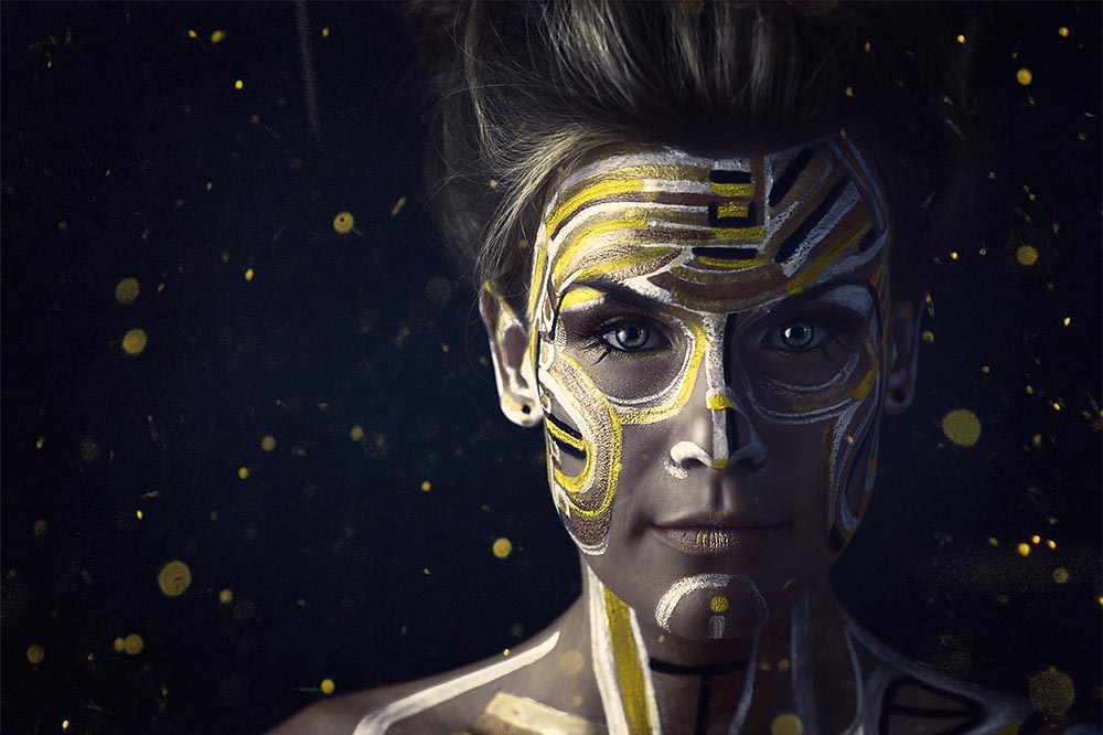 "I still vote civilization a nuisance, society a humbug and conventionality a crime." — Isabella Bird Model: Heidi Hubmann | Body Art: Patrick Vincent | MUA: Erica Eigensee | Hair: Inna Milbaugh