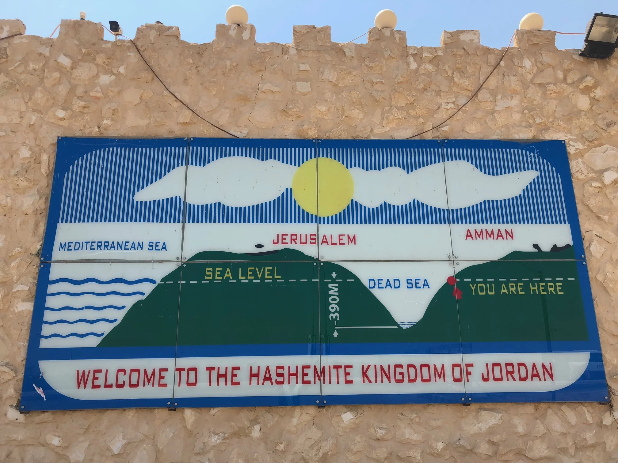 Dead Sea sign