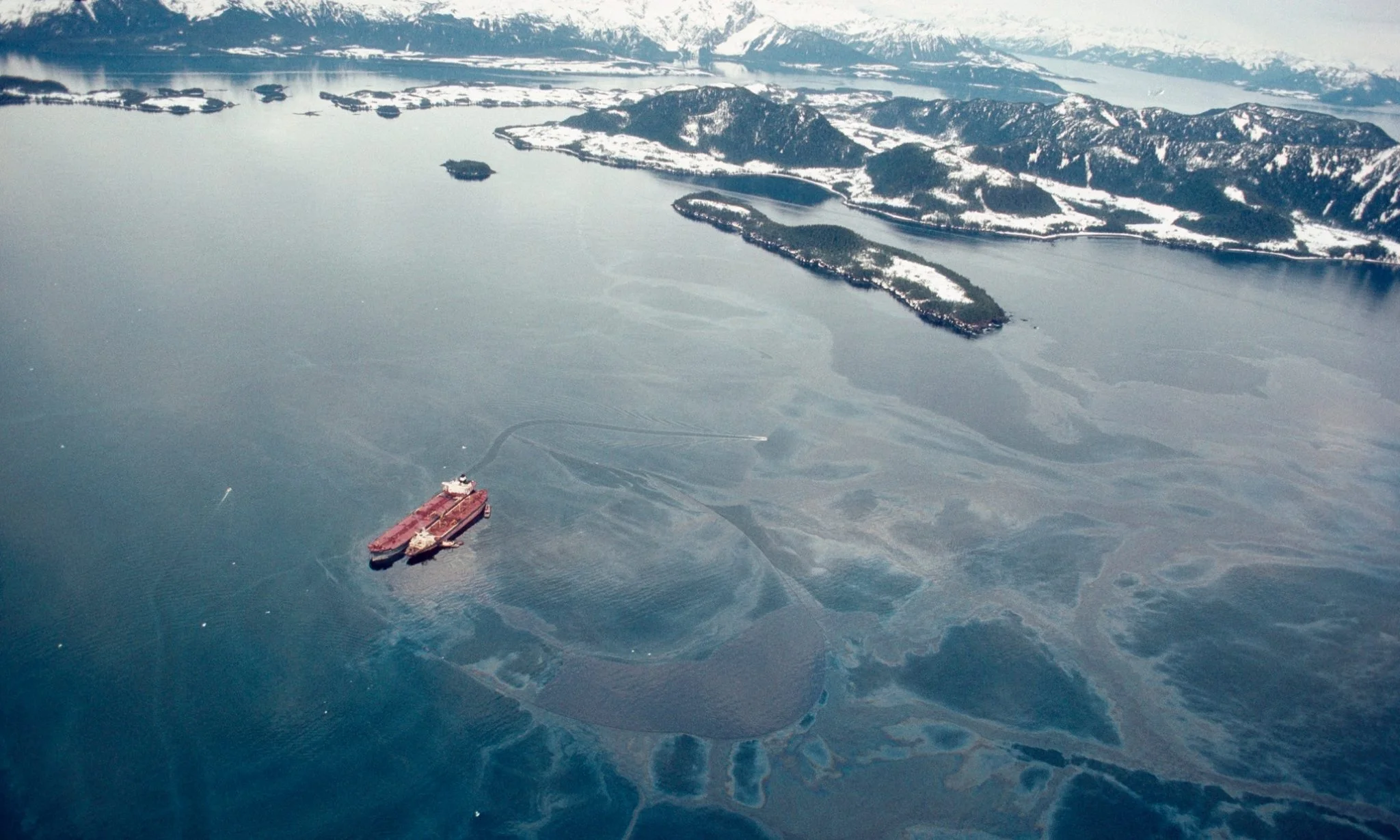 Exxon Valdez Oil Spill in Alaska