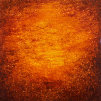 Exile - 48 x 48 inches - oil on panel - sold