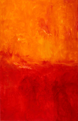 New Ground #8 - 33 x 43 inches - oil on mylar - sold