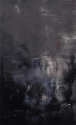New Ground #14a - 33 x 43 inches - oil on mylar - sold