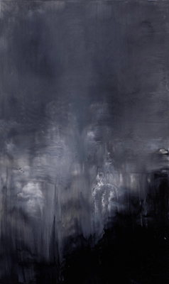 New Ground #14b - 33 x 43 inches - oil on mylar - sold