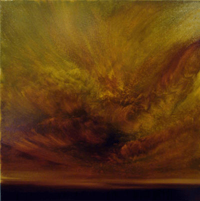 princessa , oil on canvas, 30 x 30 inches - sold