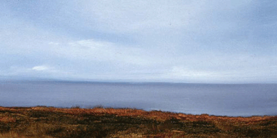 Bog - 14 x 7 inches - oil on canvas - sold