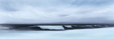 Wave 2 - 40 x 16 inches - oil on canvas - sold