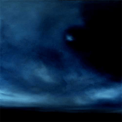 Blue Turner - 40 x 40 inches - oil on canvas - sold