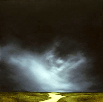Field 1 - 40 x 40 inches - oil on canvas - sold