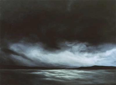 Midnight - 58 x 42 inches - oil on canvas - sold