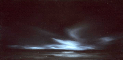 Midnight #3 - 25 x 10 inches - oil on canvas - sold