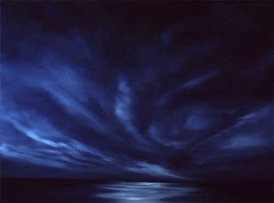 Mystic Sea - 40 x 30 inches - oil on canvas - sold