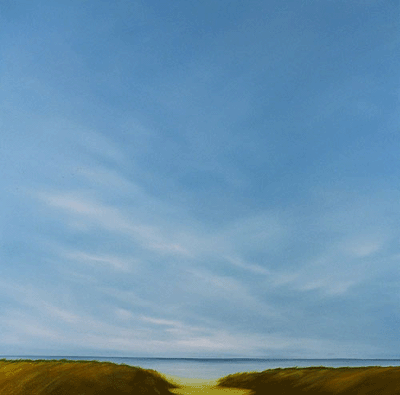 P.E.I Field (Dalway) - 40 x 40 inches - oil on canvas - sold