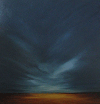 From Away - 36 x 36 inches - oil on canvas - sold