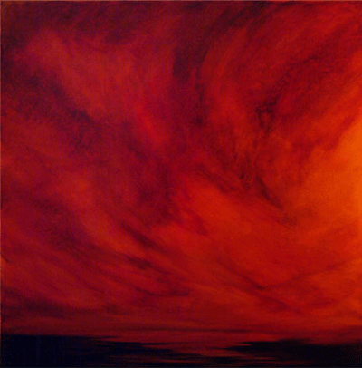 Tempest - 30 x 30 inches - oil on canvas - sold