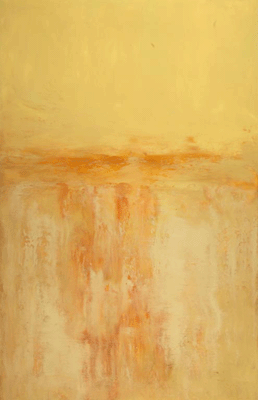 New Ground #2 - 33 x 43 inches - oil on mylar - sold