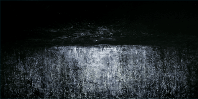 All That Has Black Light Has Duende - 96 x 48 inches - oil on panel