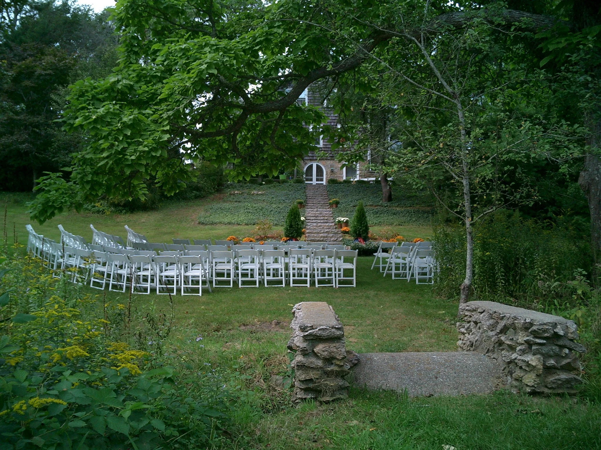 chairs on lower lawn:wedding.JPG