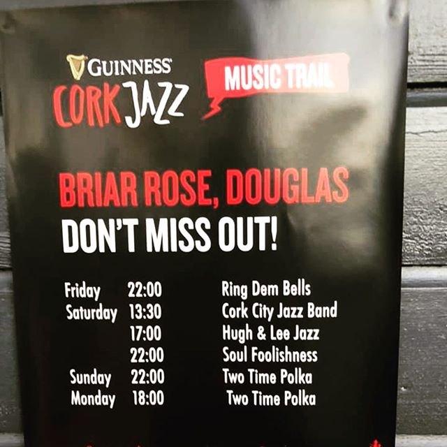 Fun night with Hugh Buckley, Lee Meehan and Faolan Collins! Keeping the jazz happening at @guinnesscorkjazz
